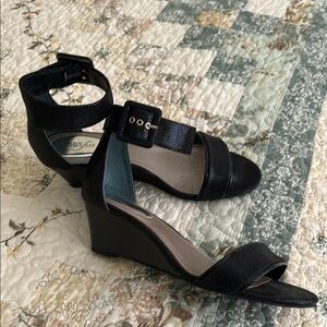 Alfani Black Wedge Sandals